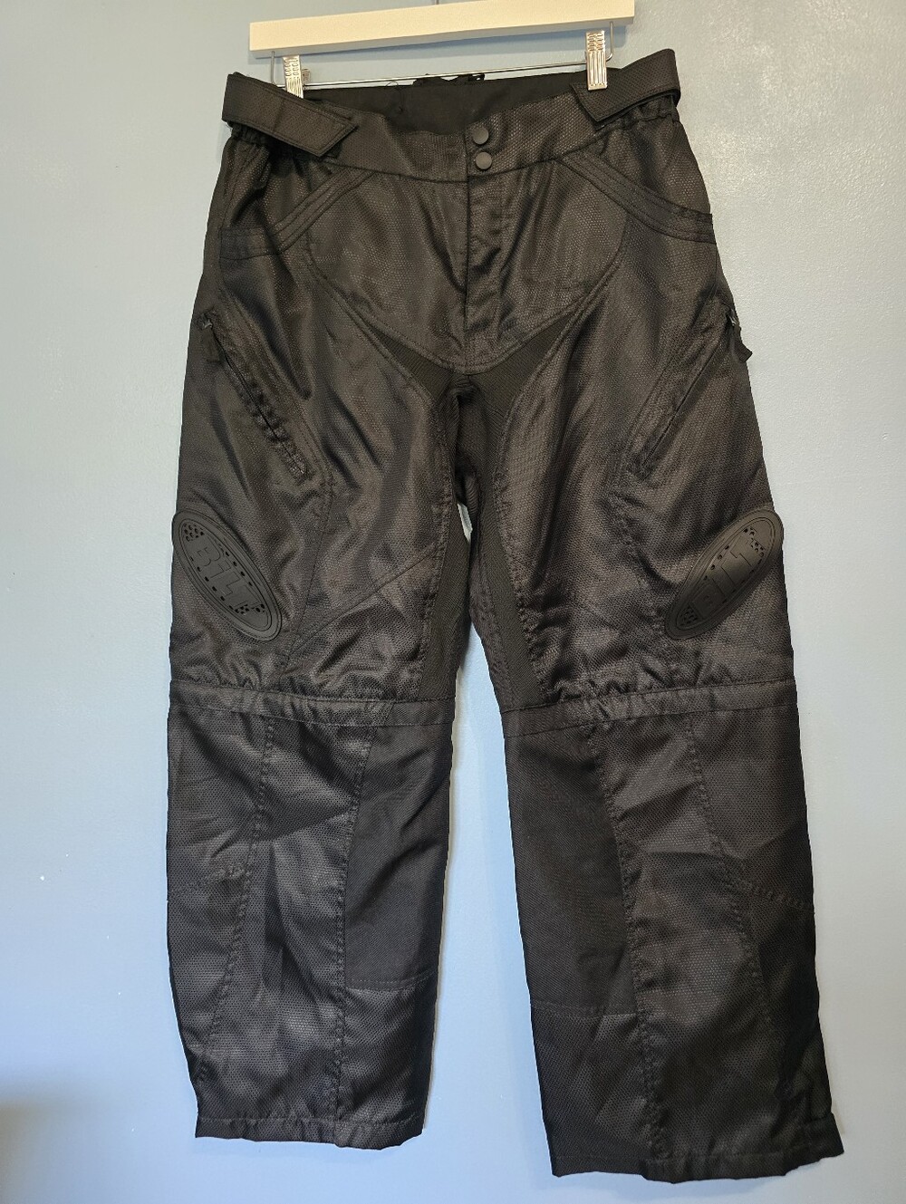 Bilt Blorp 2 Men's Black Convertable Riding Motorcycle Pants Size 34